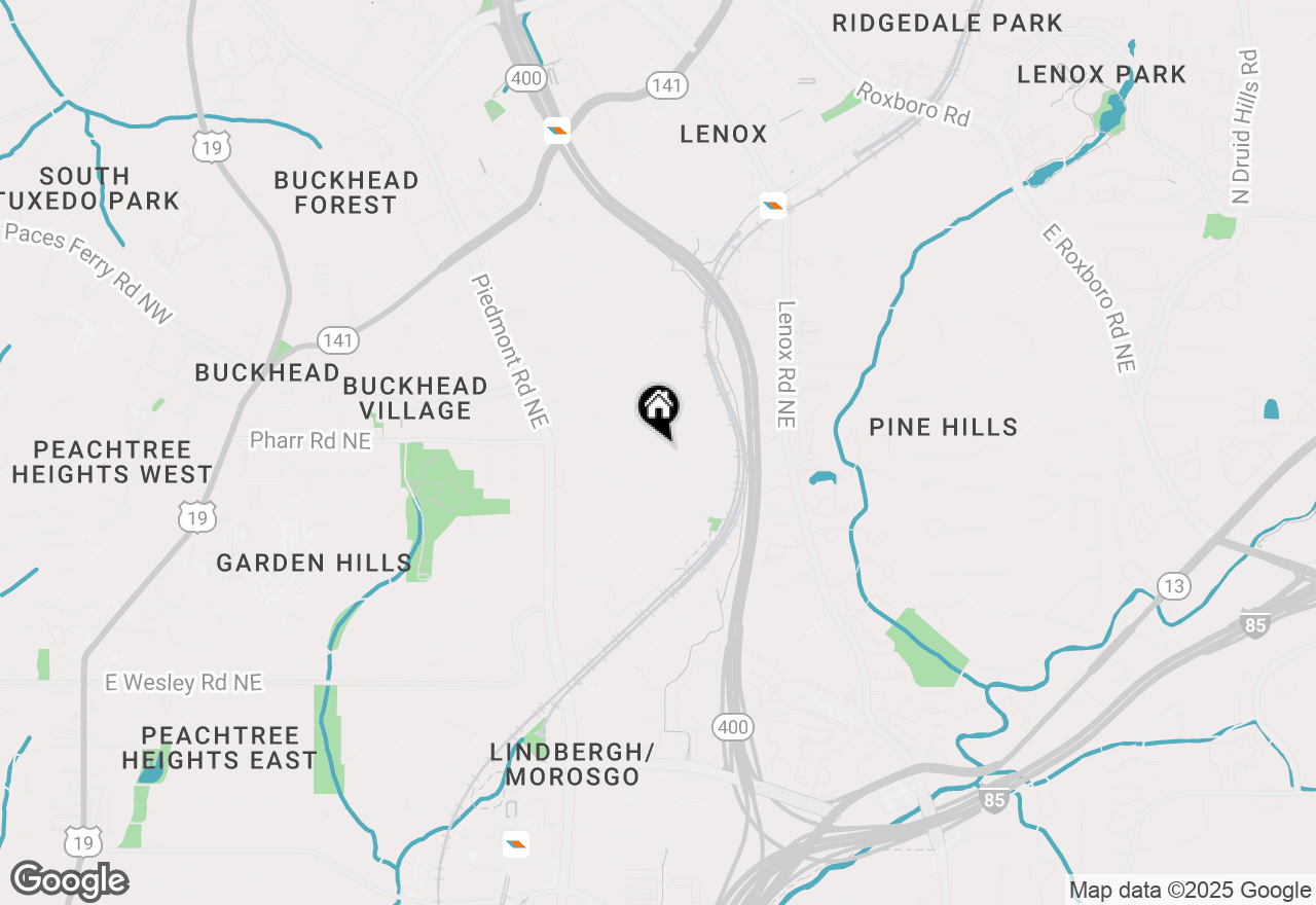 Map of 664 B Timm Valley Road Ne, Atlanta, GA 30305