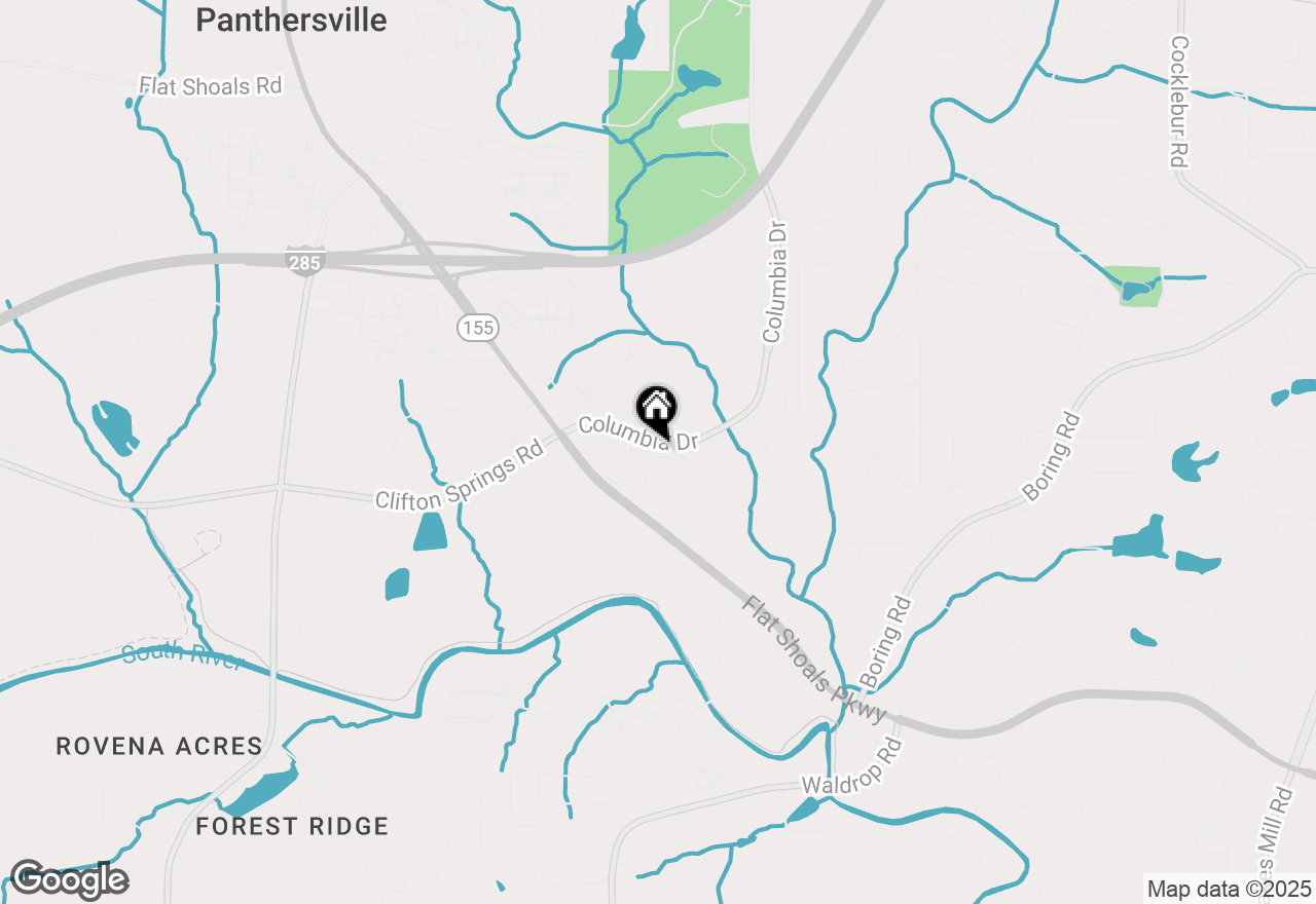 Map of 3254 Strawberry Lane, Decatur, GA 30034