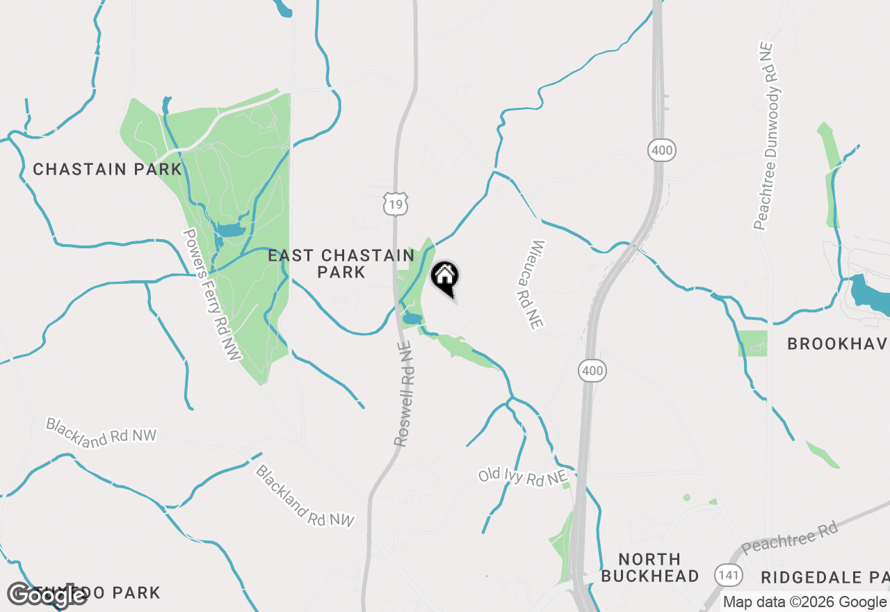 Map of 4060 Haverhill Drive Ne #A, Atlanta, GA 30342