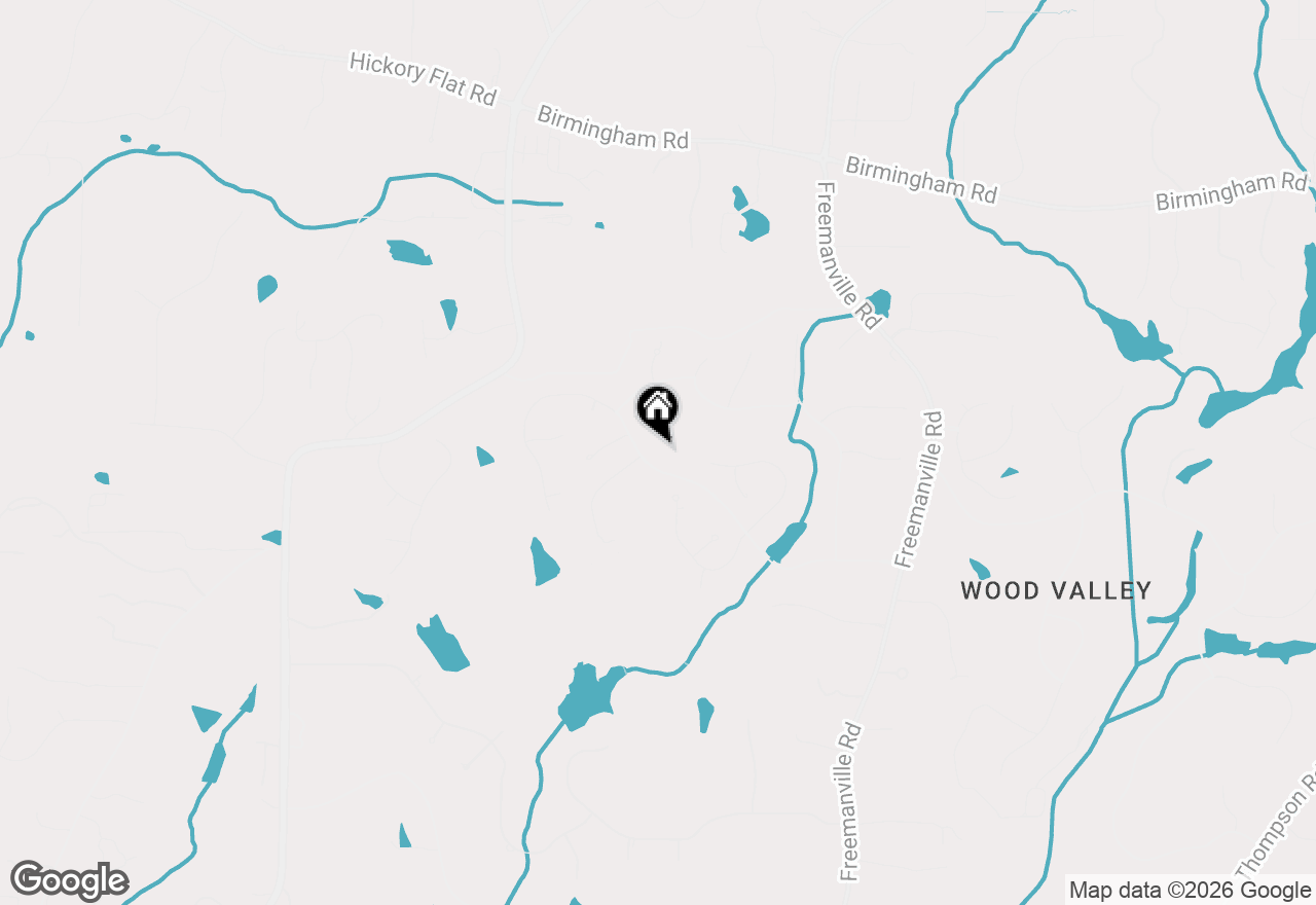 Map of 555 Treyburn View, Milton, GA 30004