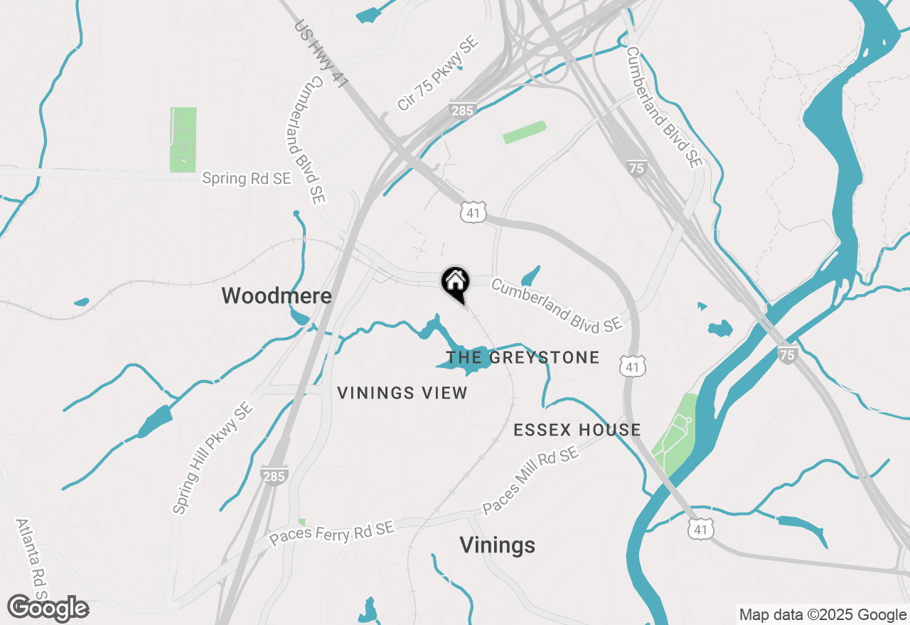 Map of 5345 Stonewall Court #35, Atlanta, GA 30349