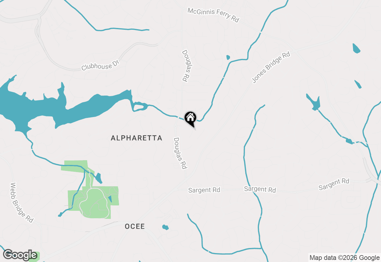 Map of 303 Leeward Walk Lane, Alpharetta, GA 30005