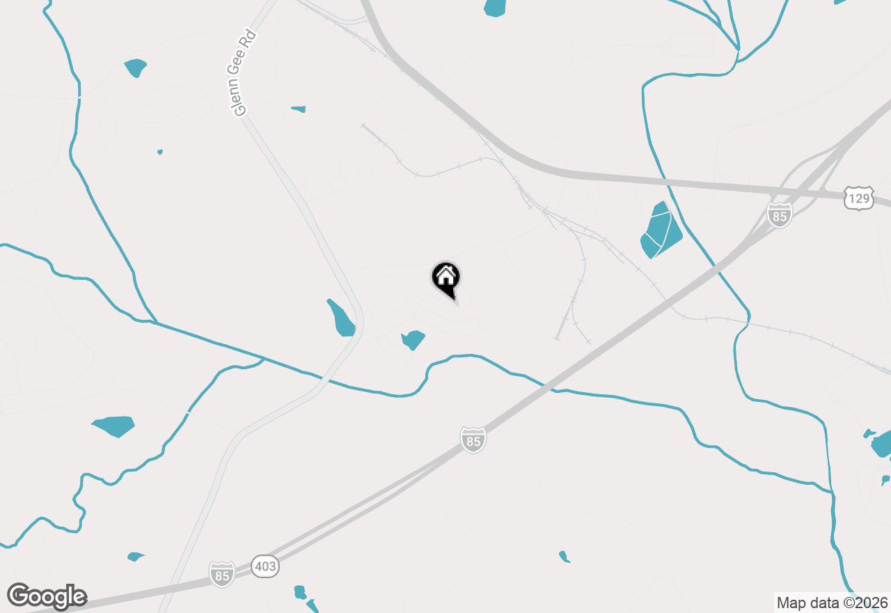 Map of 703 Independence Avenue, Pendergrass, GA 30567