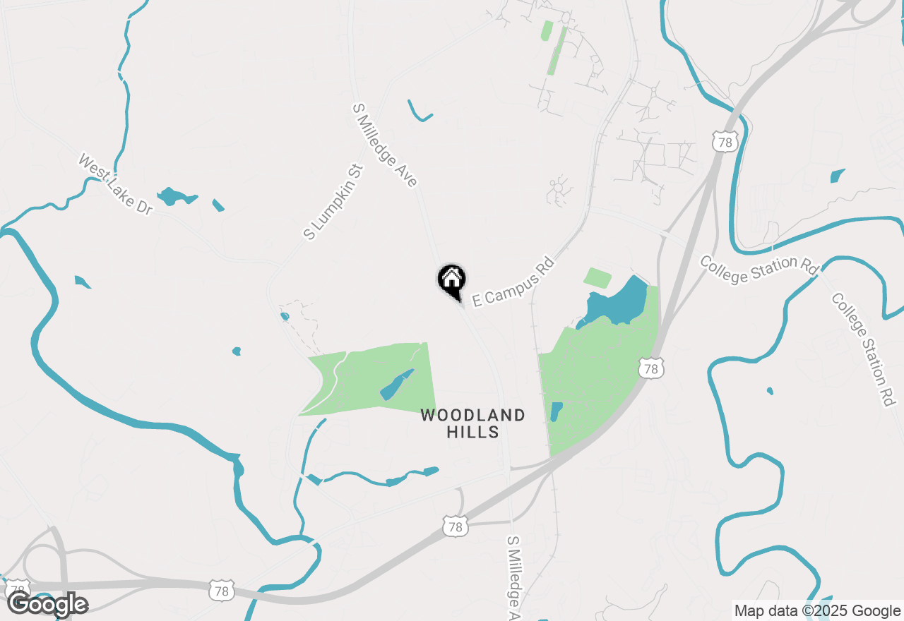 Map of 111 Annes Court, Athens, GA 30606