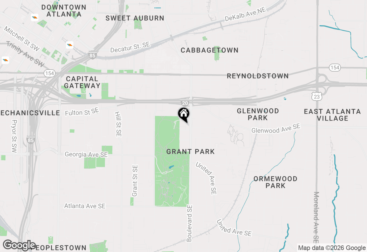 Map of 520 Park Avenue Se #9, Atlanta, GA 30312