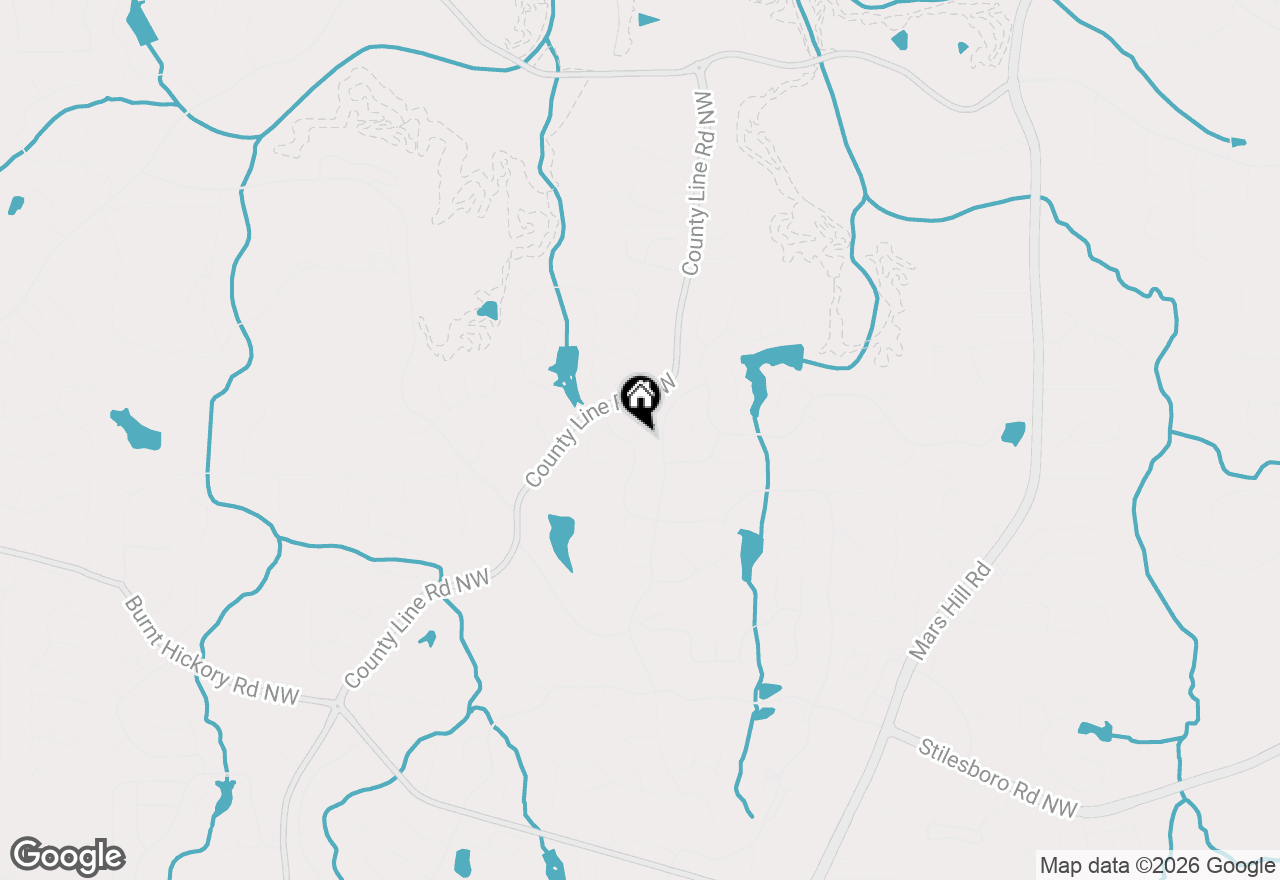 Map of 2200 Hollowbrooke Court Nw, Acworth, GA 30101