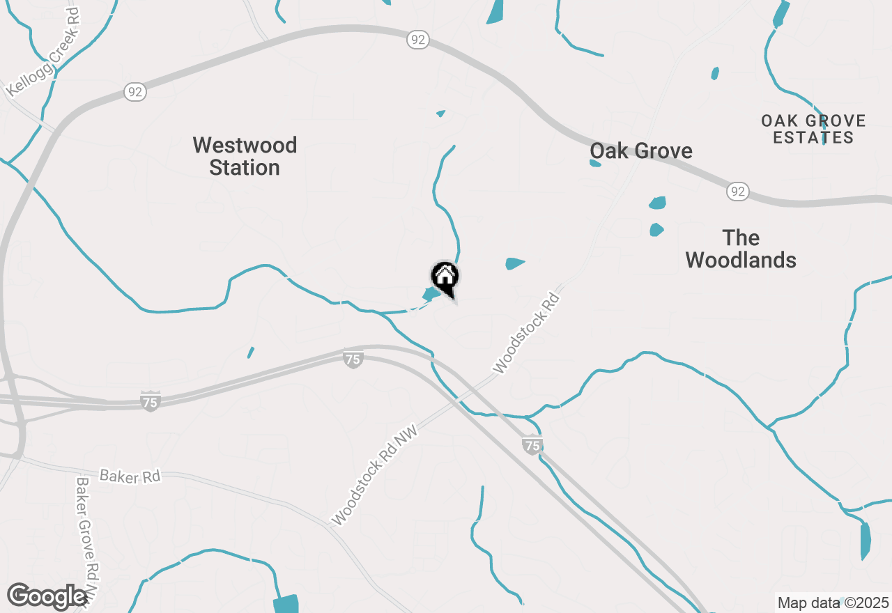 Map of 1981 American Way #15, Kennesaw, GA 30144