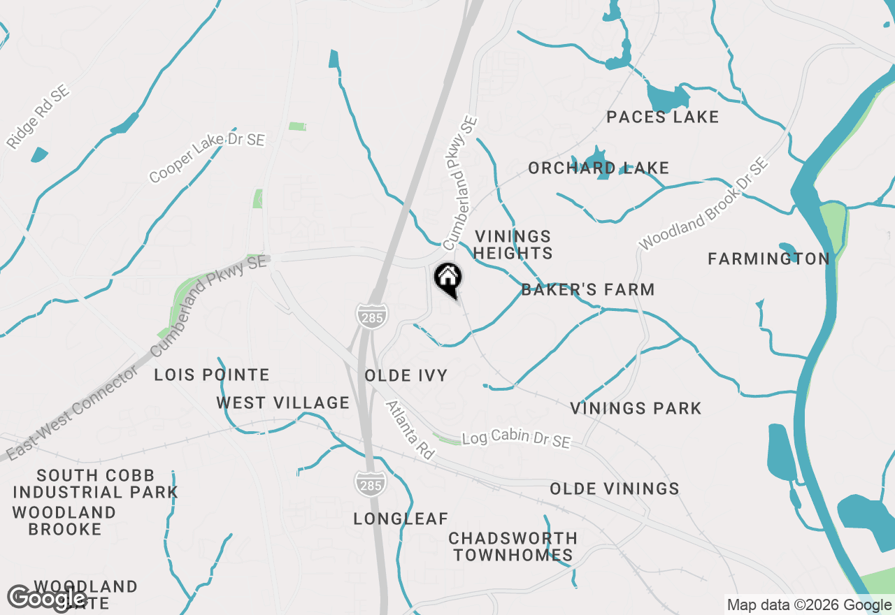 Map of 4383 Gillon Circle Se, Atlanta, GA 30339