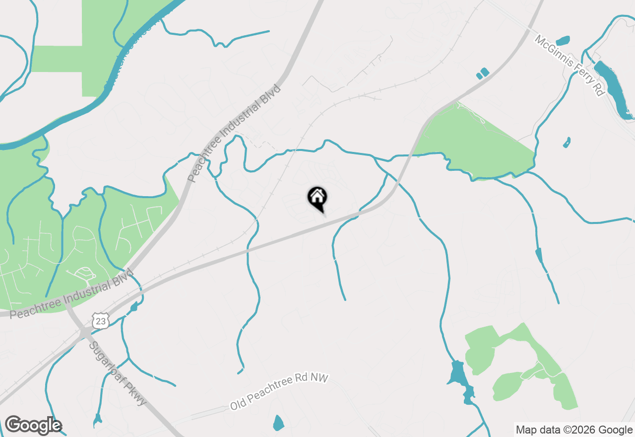 Map of 3580 Ridge Grove Trail, Suwanee, GA 30024