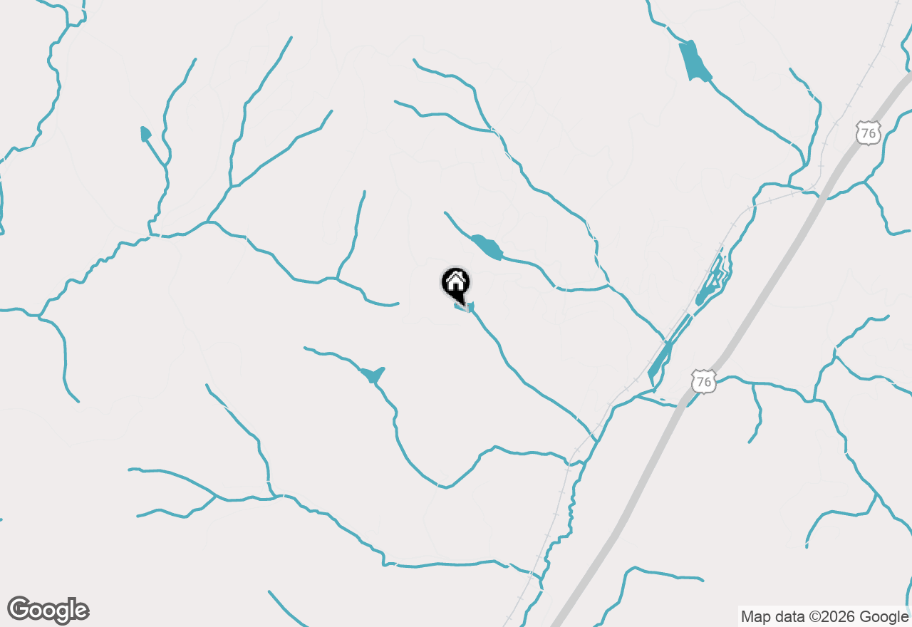 Map of 942 Granny Branch Drive, Blue Ridge, GA 30513
