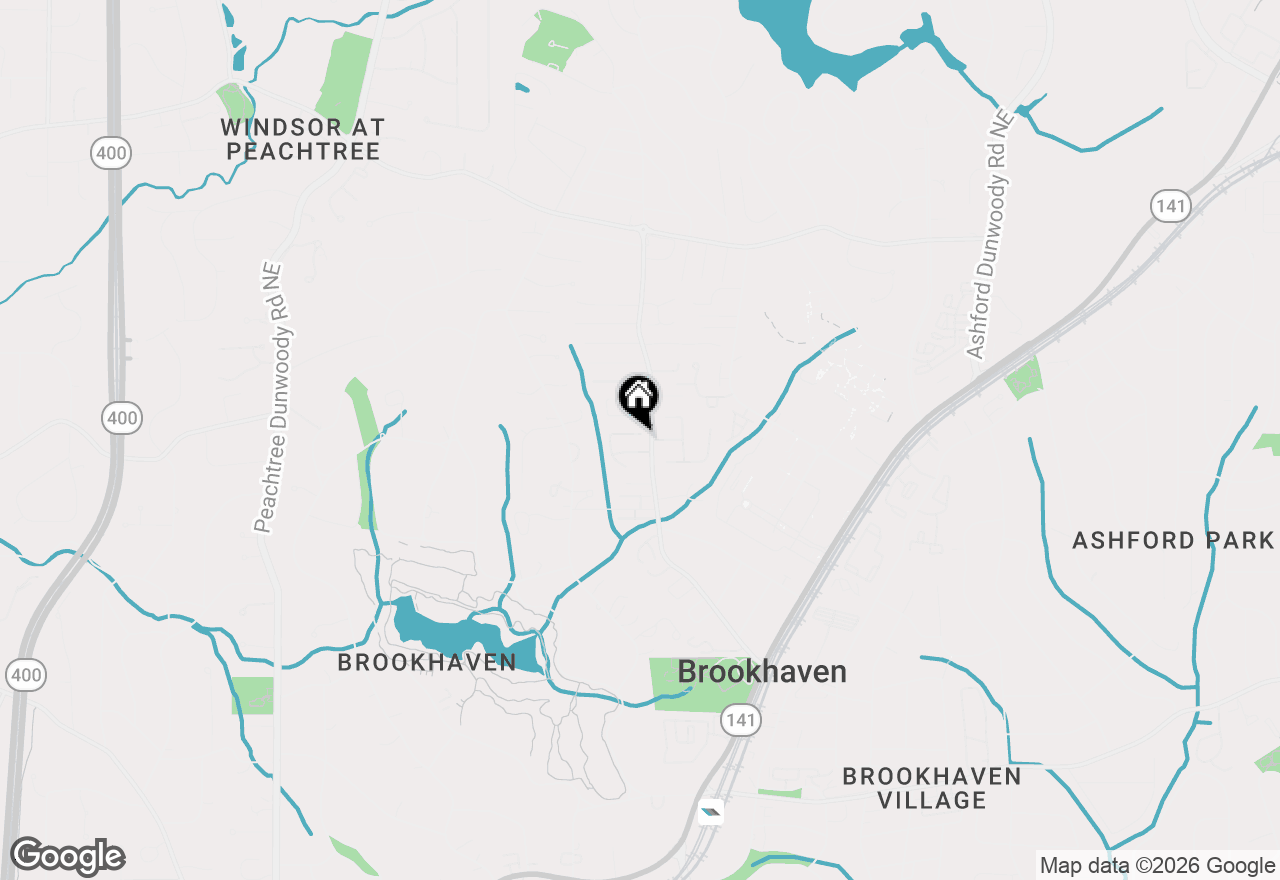 Map of 2947 Mitchell Cove Ne, Brookhaven, GA 30319