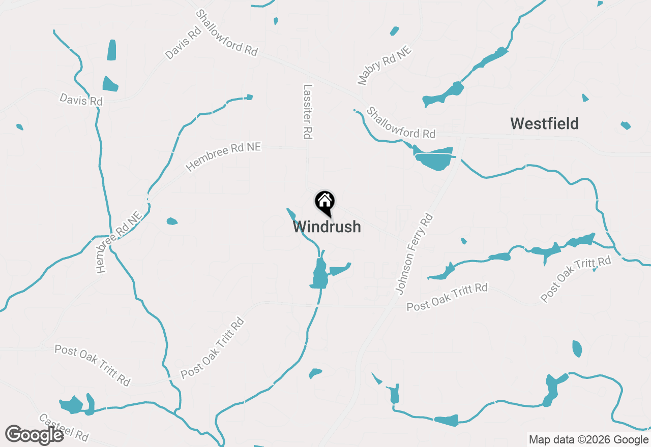 Map of 2950 Windrose Drive, Marietta, GA 30062