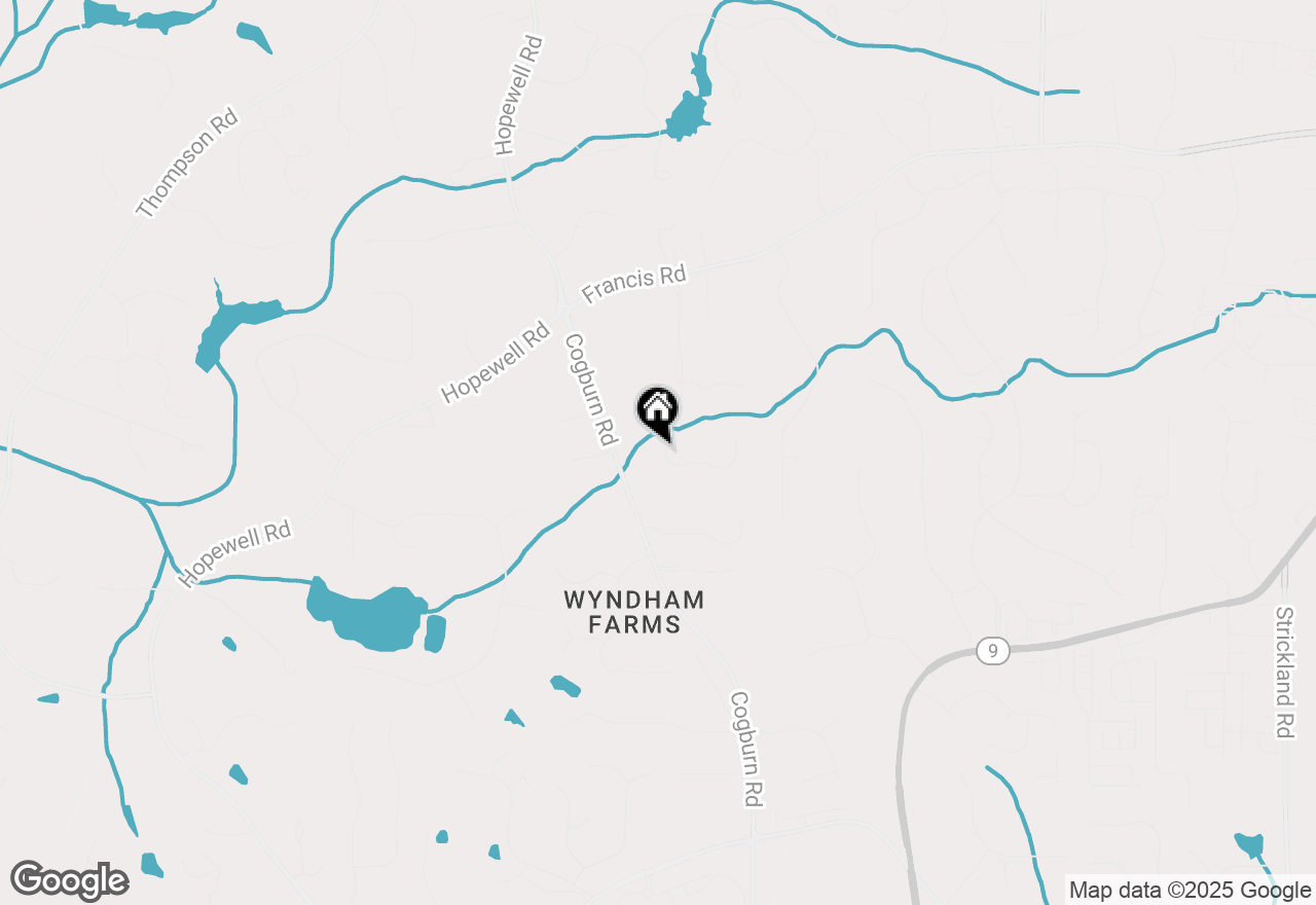 Map of 14648 Timber Point, Milton, GA 30004