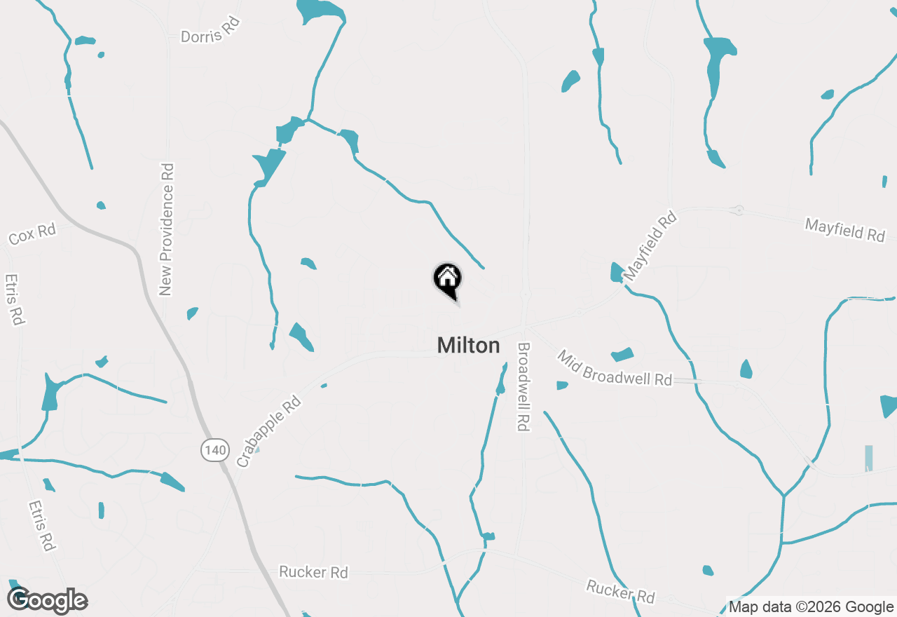 Map of 12729 Lecoma Trace, Milton, GA 30004