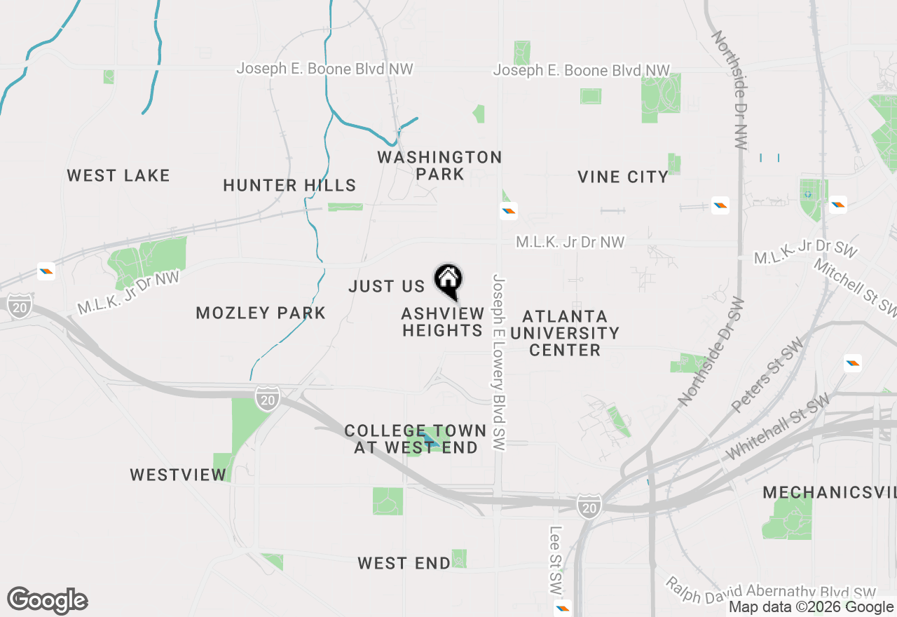 Map of 1003 Parsons Street Sw, Atlanta, GA 30314