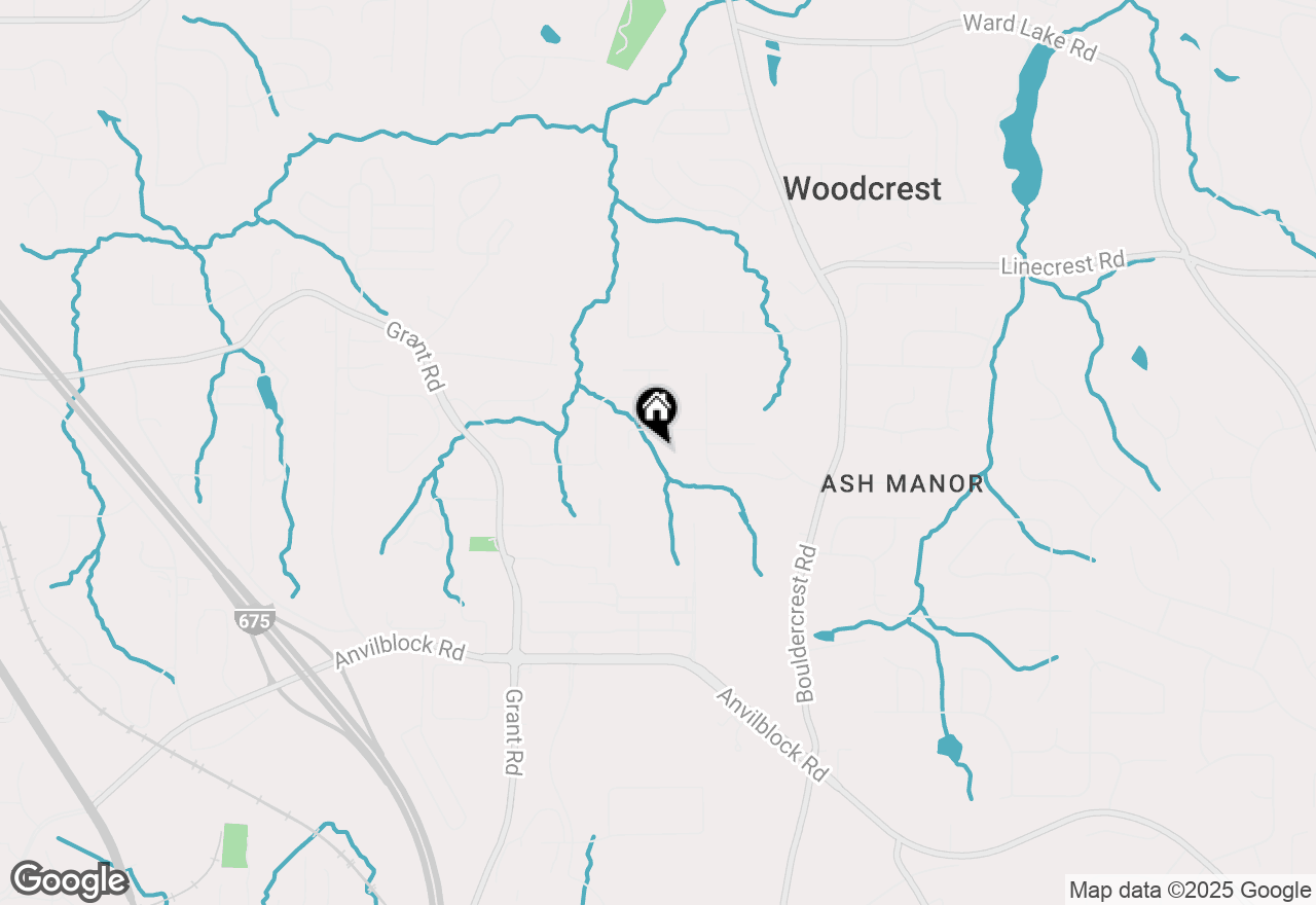 Map of 4137 Donna Court, Ellenwood, GA 30294