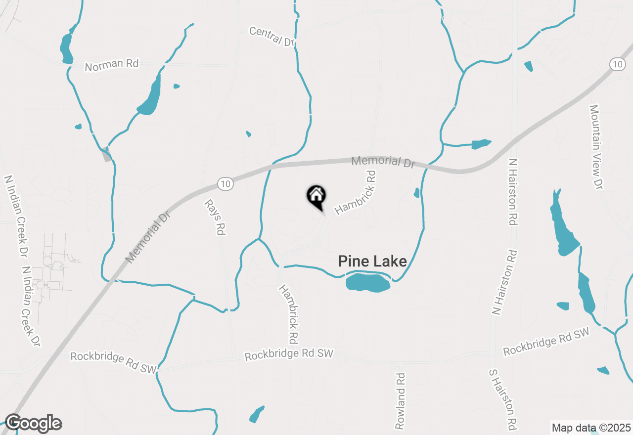 Map of 4358 Timberlake, Stone Mountain, GA 30083