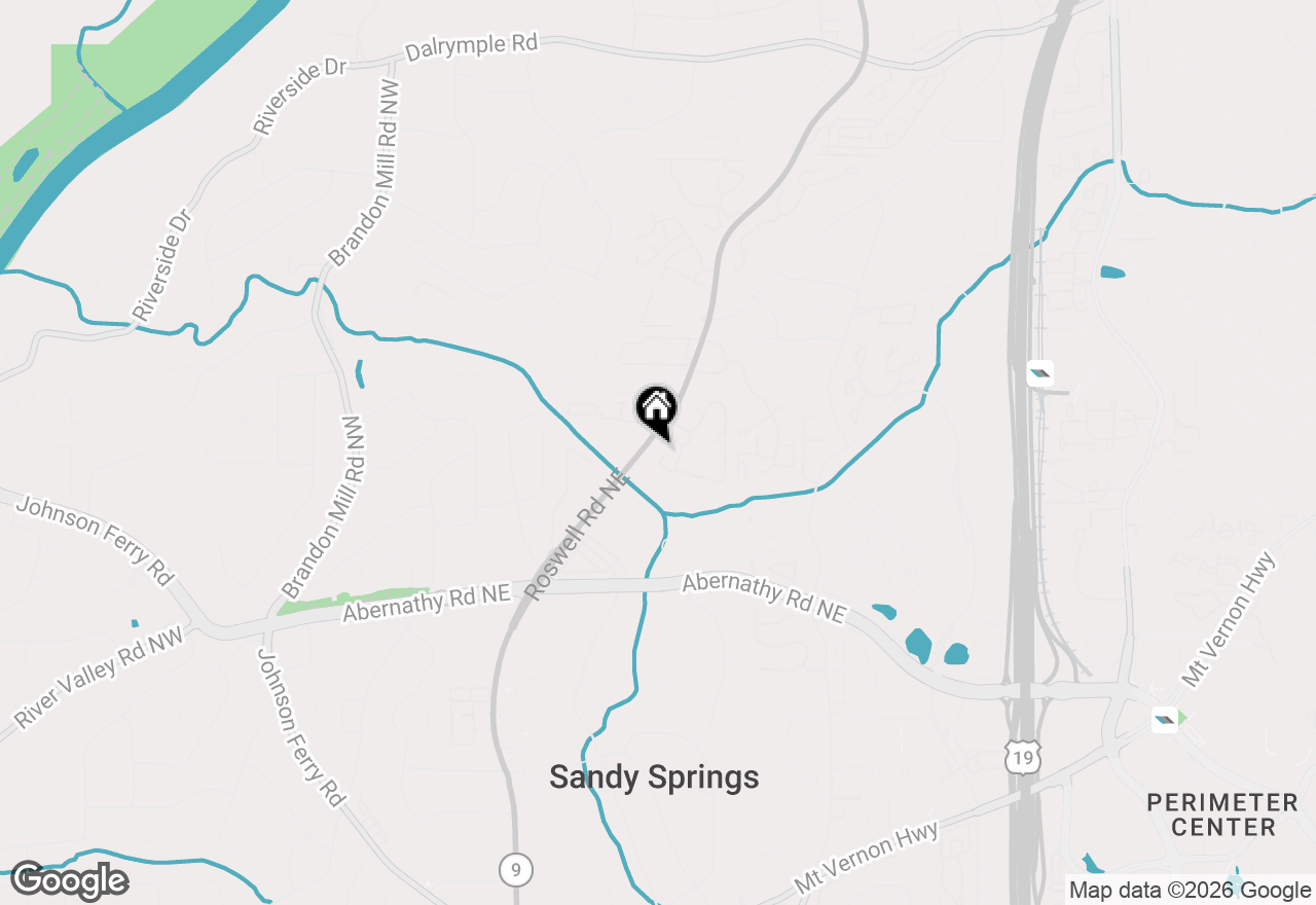 Map of 6851 Roswell Road, Sandy Springs, GA 30328