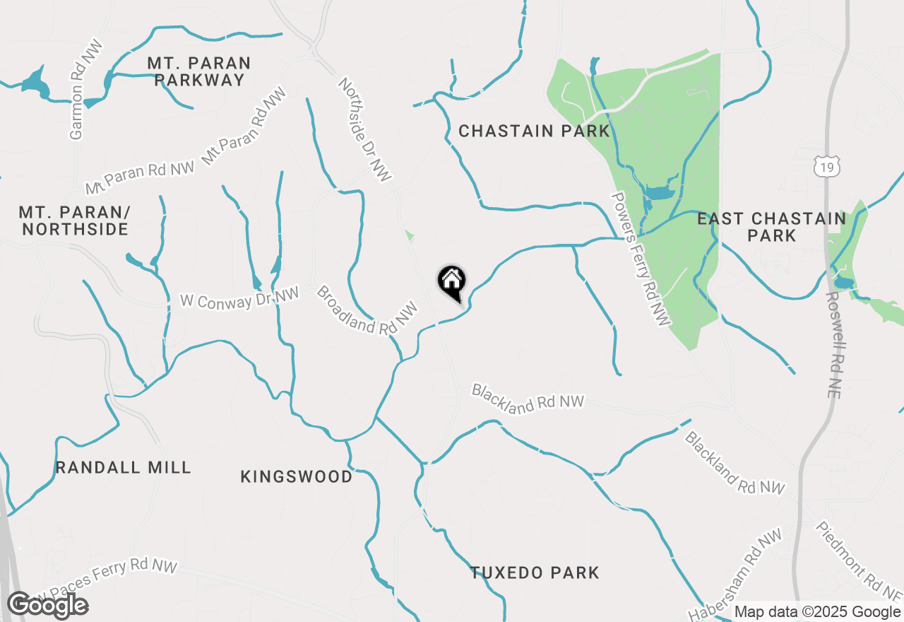 Map of 3955 Northside Drive Nw, Atlanta, GA 30342