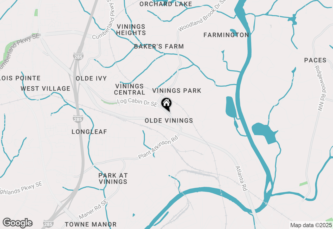 Map of 4751 Rosebrook Place Se, Atlanta, GA 30339
