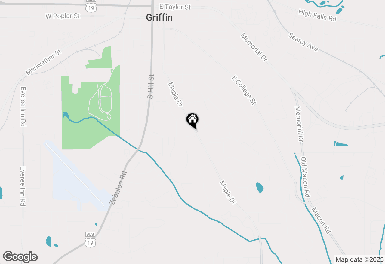Map of 837 Maple Drive, Griffin, GA 30224
