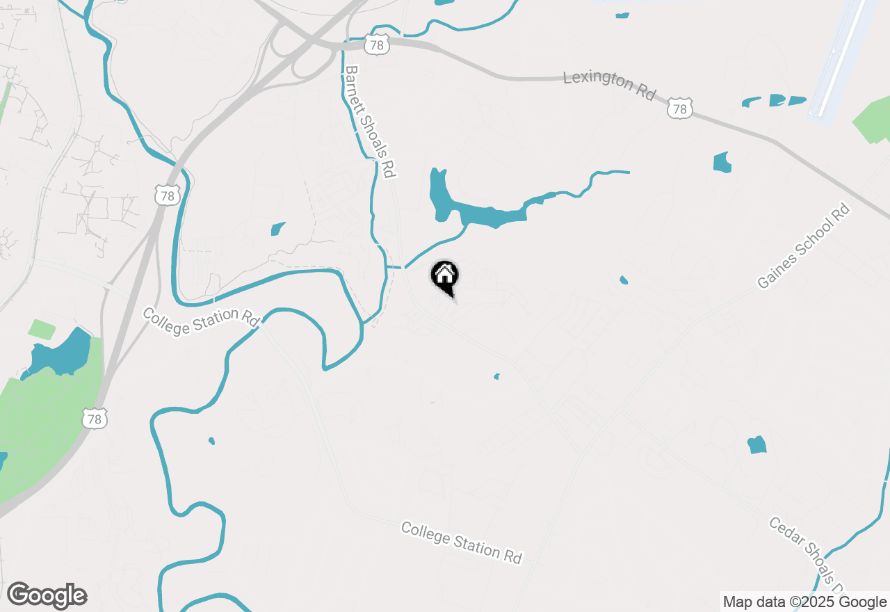 Map of 1035 Barnett Shoals Road #621, Athens, GA 30605