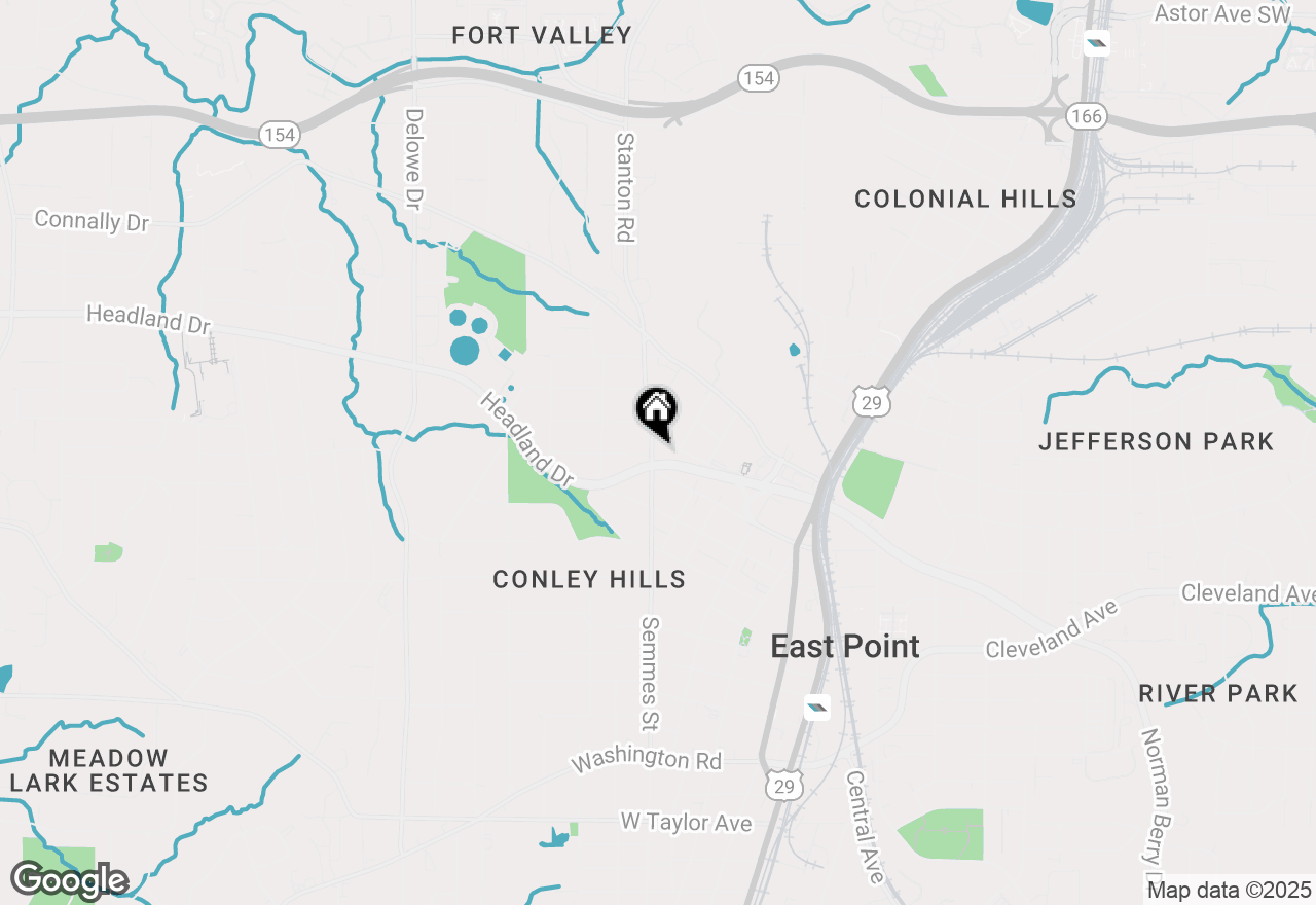 Map of 2526 Semmes Street, Atlanta, GA 30344