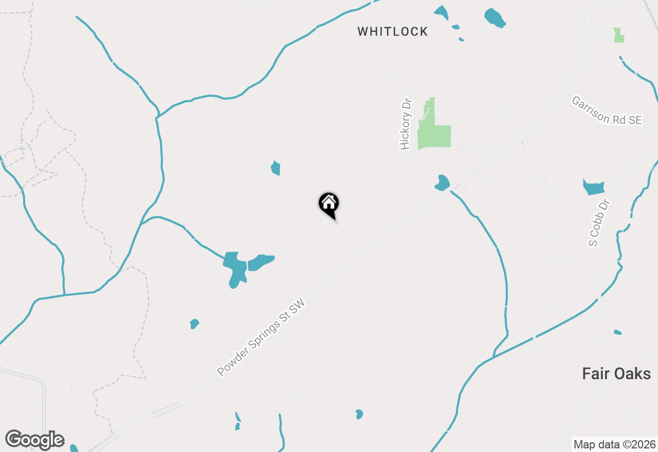 Map of 974 Laurel Springs Lane Sw, Marietta, GA 30064