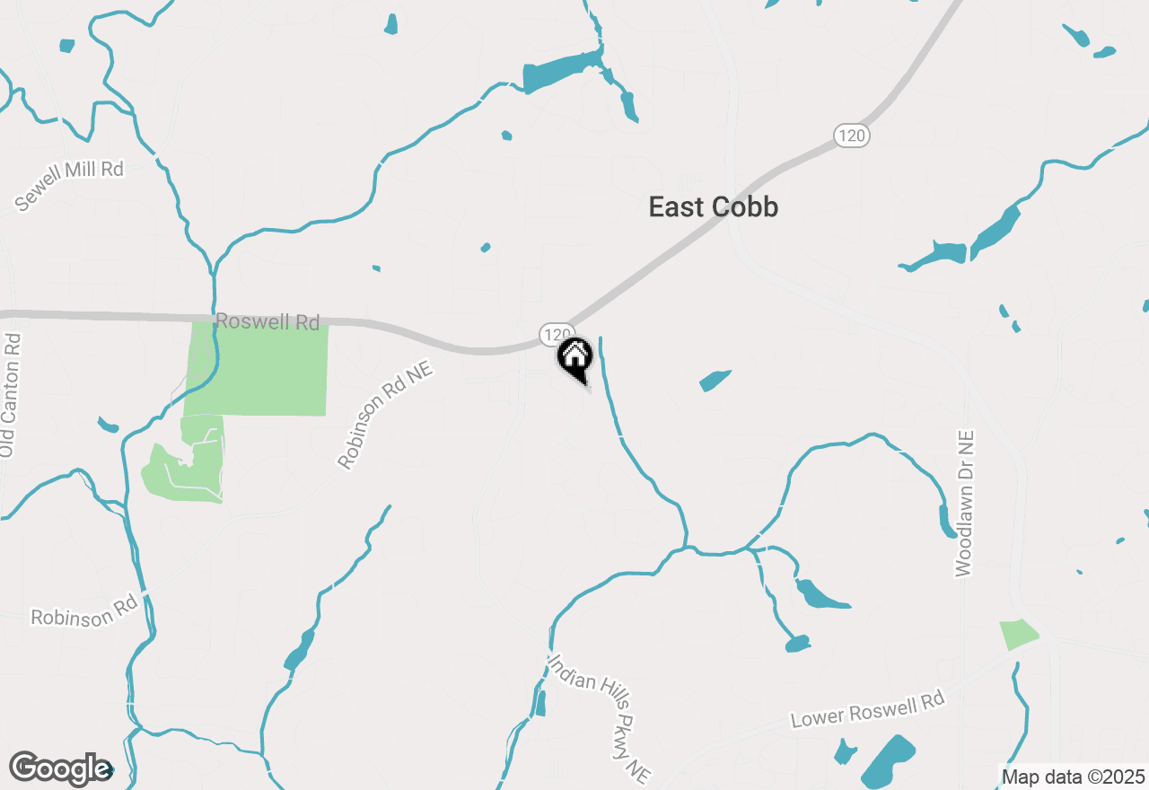 Map of 1083 Fielding Way, Marietta, GA 30068