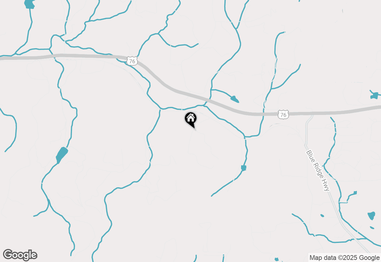 Map of 33 Carley Drive, Morganton, GA 30560