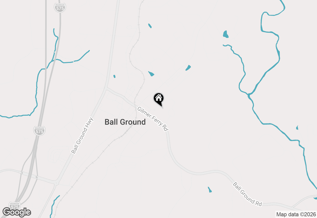 Map of 517 Groover Street, Ball Ground, GA 30107