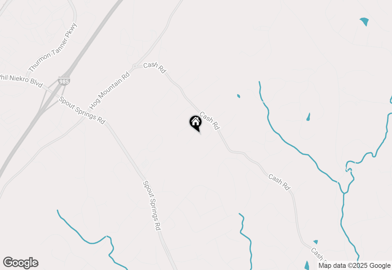 Map of 4827 Daintree Court, Flowery Branch, GA 30542