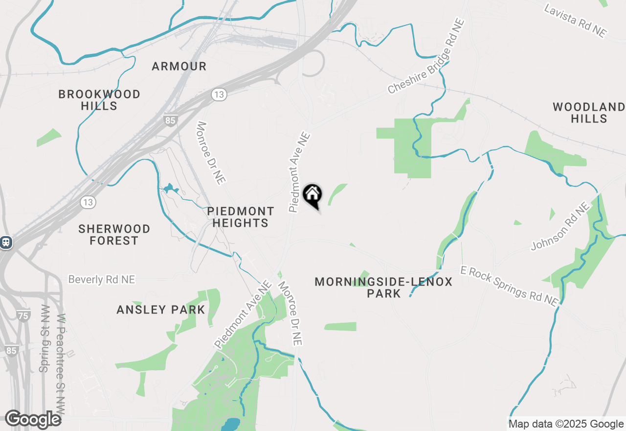 Map of 655 E Pelham Road Ne, Atlanta, GA 30324