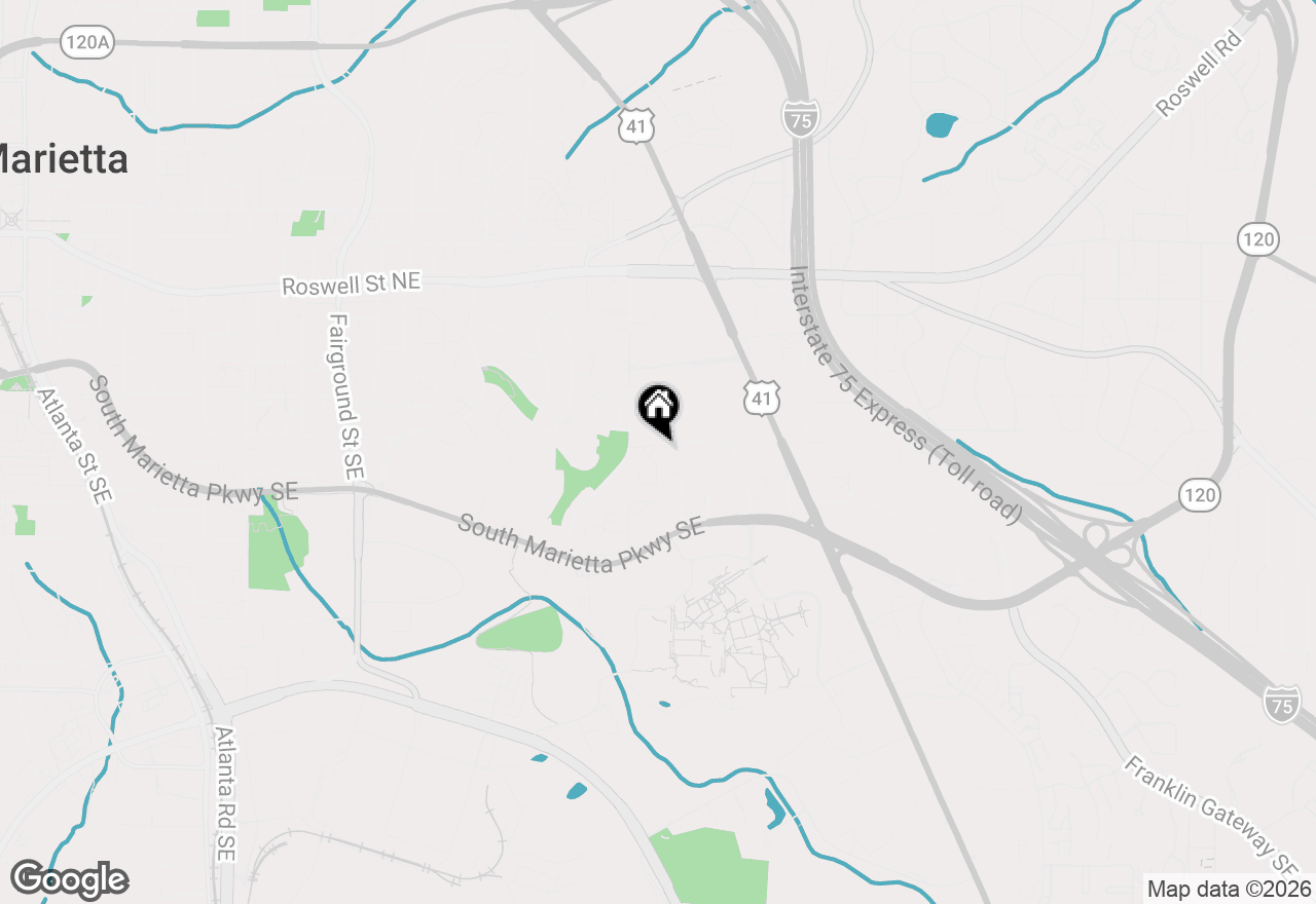 Map of 526 Williamson St Se #375, Marietta, GA 30060
