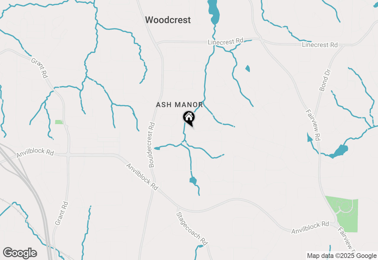Map of 4249 Northwind Drive, Ellenwood, GA 30294