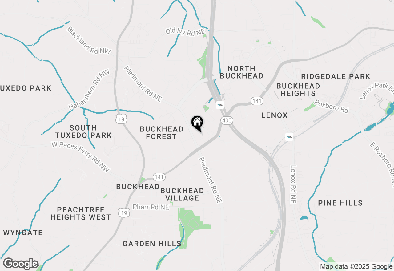 Map of 3325 Piedmont Road Ne #2602, Atlanta, GA 30305