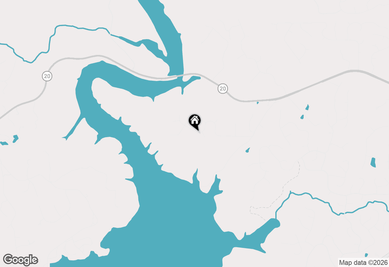 Map of 339 Allatoona Shores Drive, Canton, GA 30114