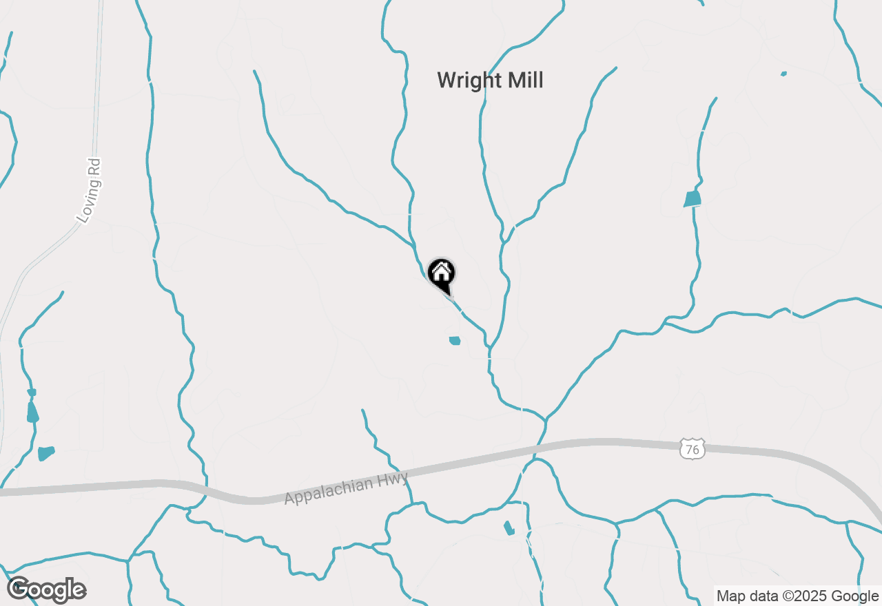 Map of 90 Hay Lane, Morganton, GA 30560