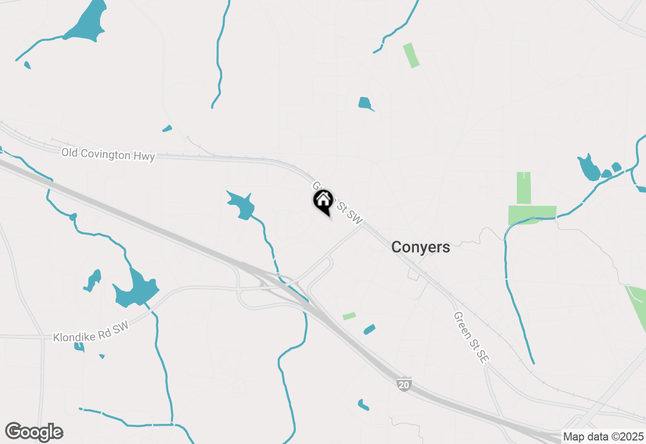 Map of 830 West Circle Sw, Conyers, GA 30012
