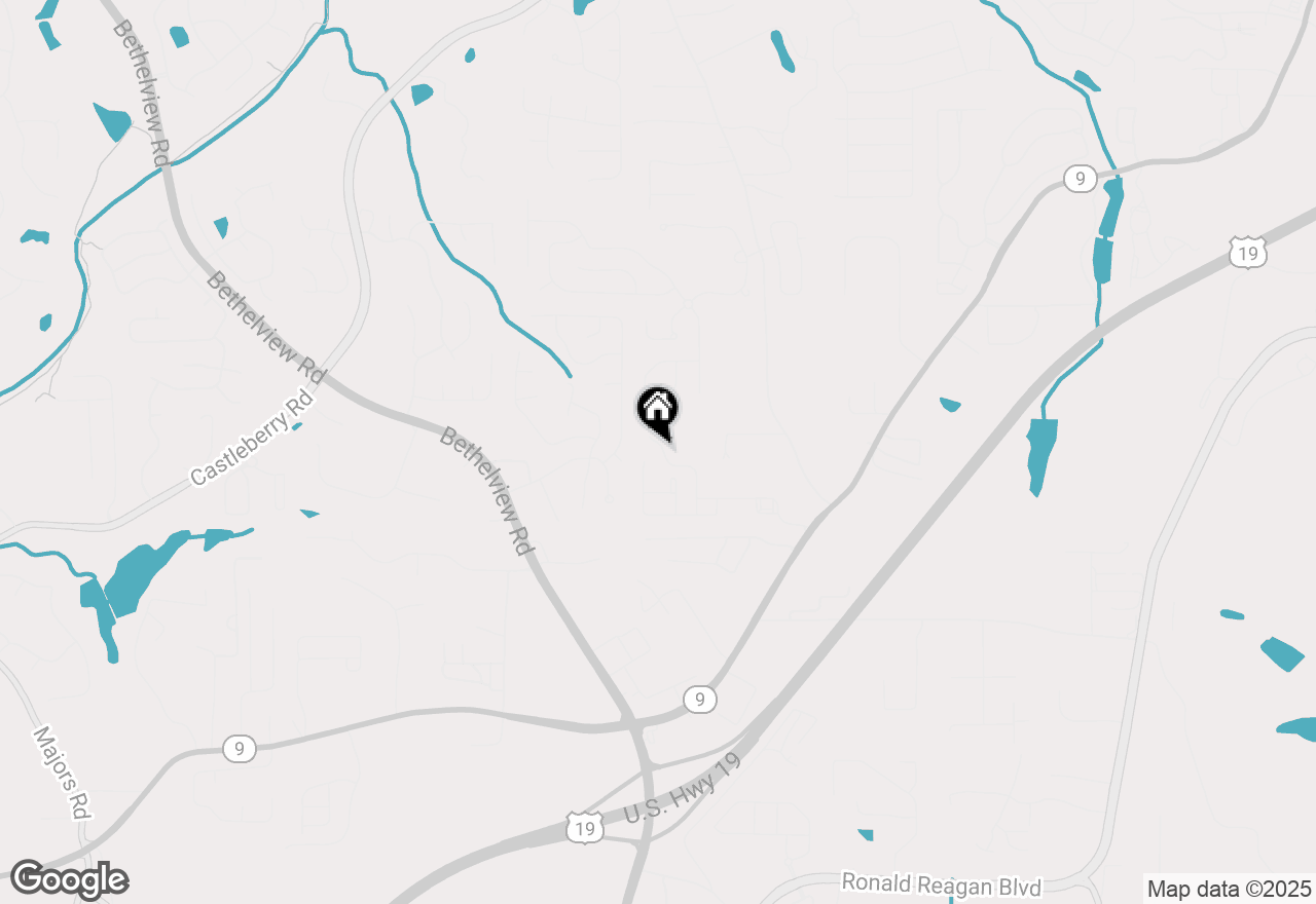 Map of 2785 Gatewater Court, Cumming, GA 30040