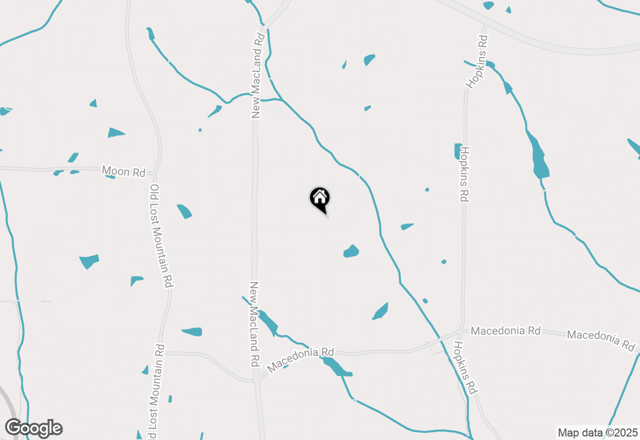 Map of 2832 Old Villa Rica Road, Powder Springs, GA 30127