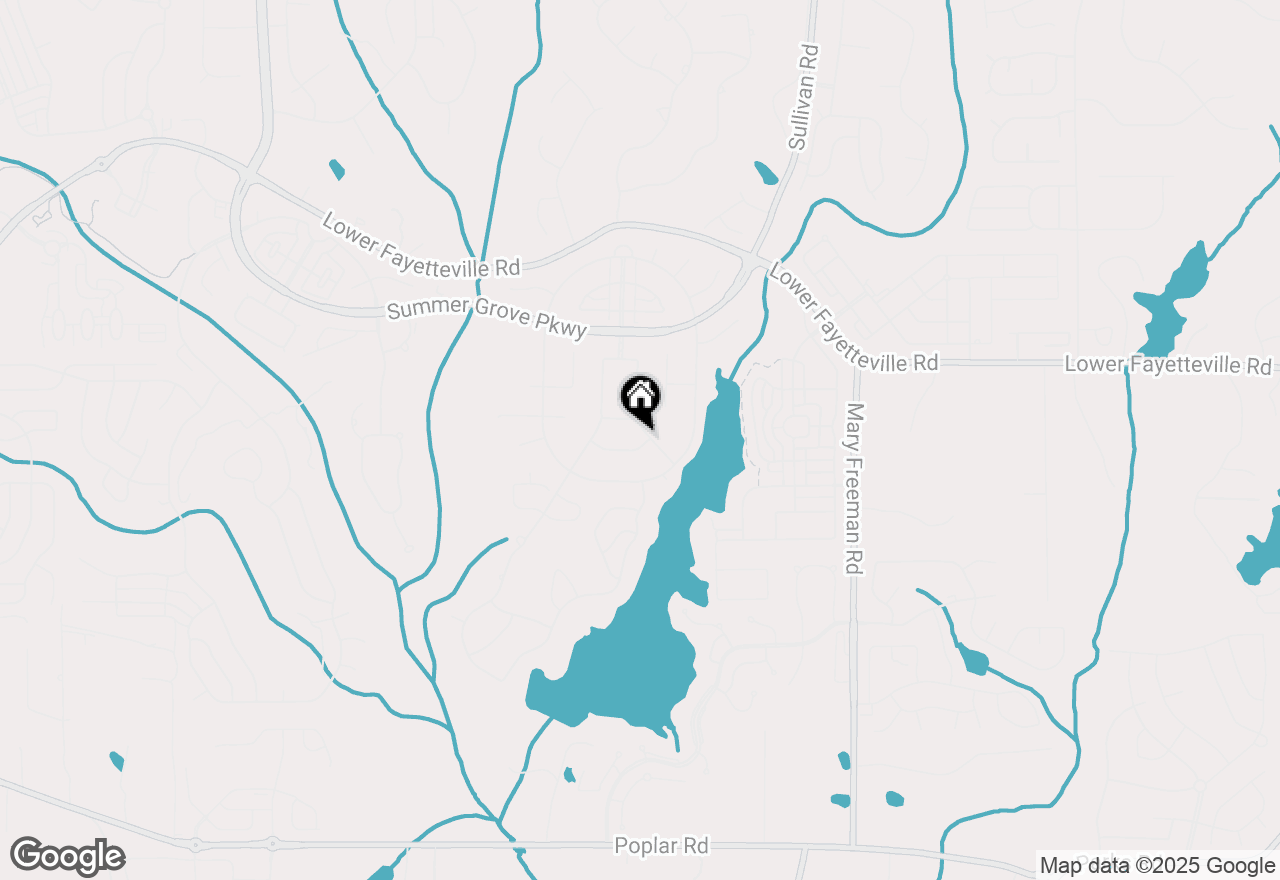 Map of 40 Oak Shores Drive, Newnan, GA 30265