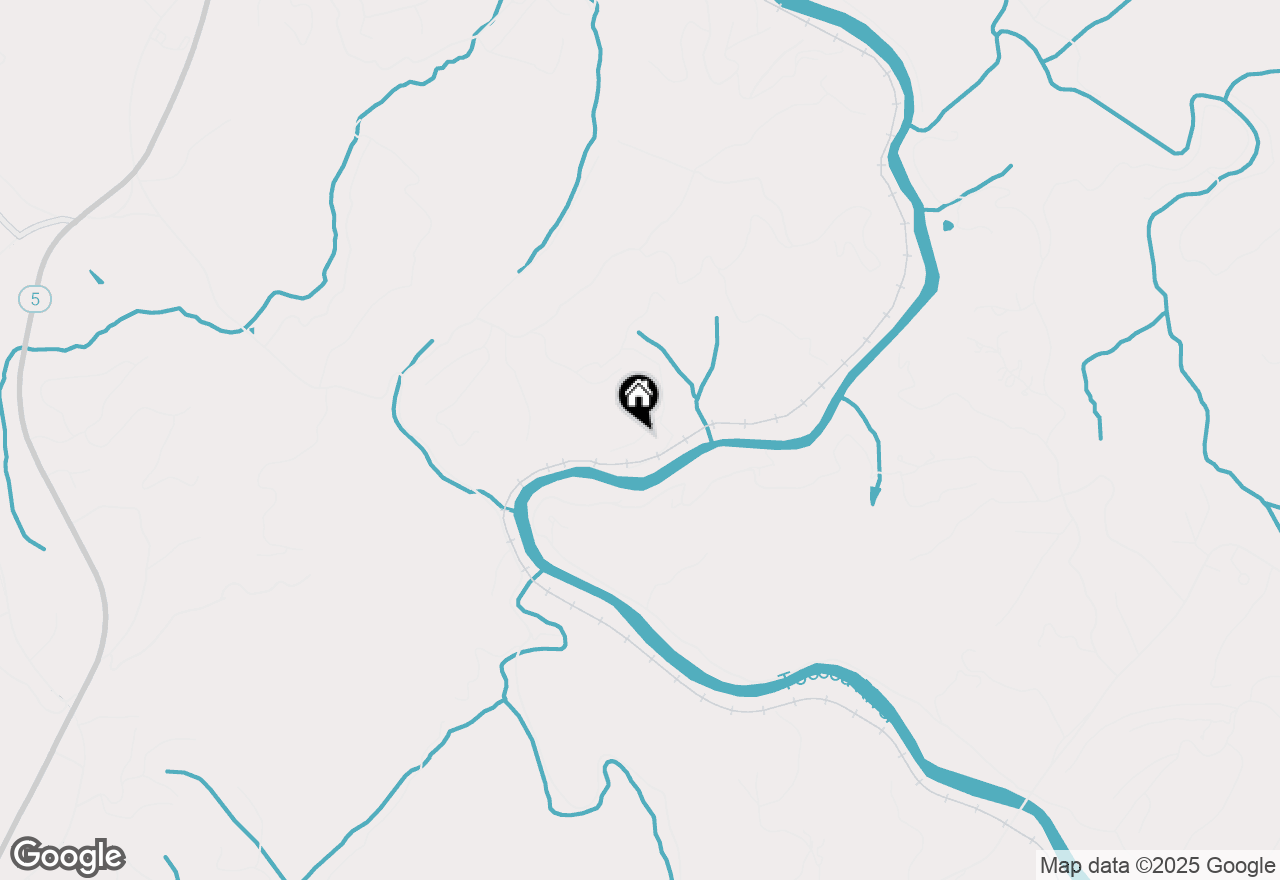Map of Lot 7 River Rock Lane, Blue Ridge, GA 30513
