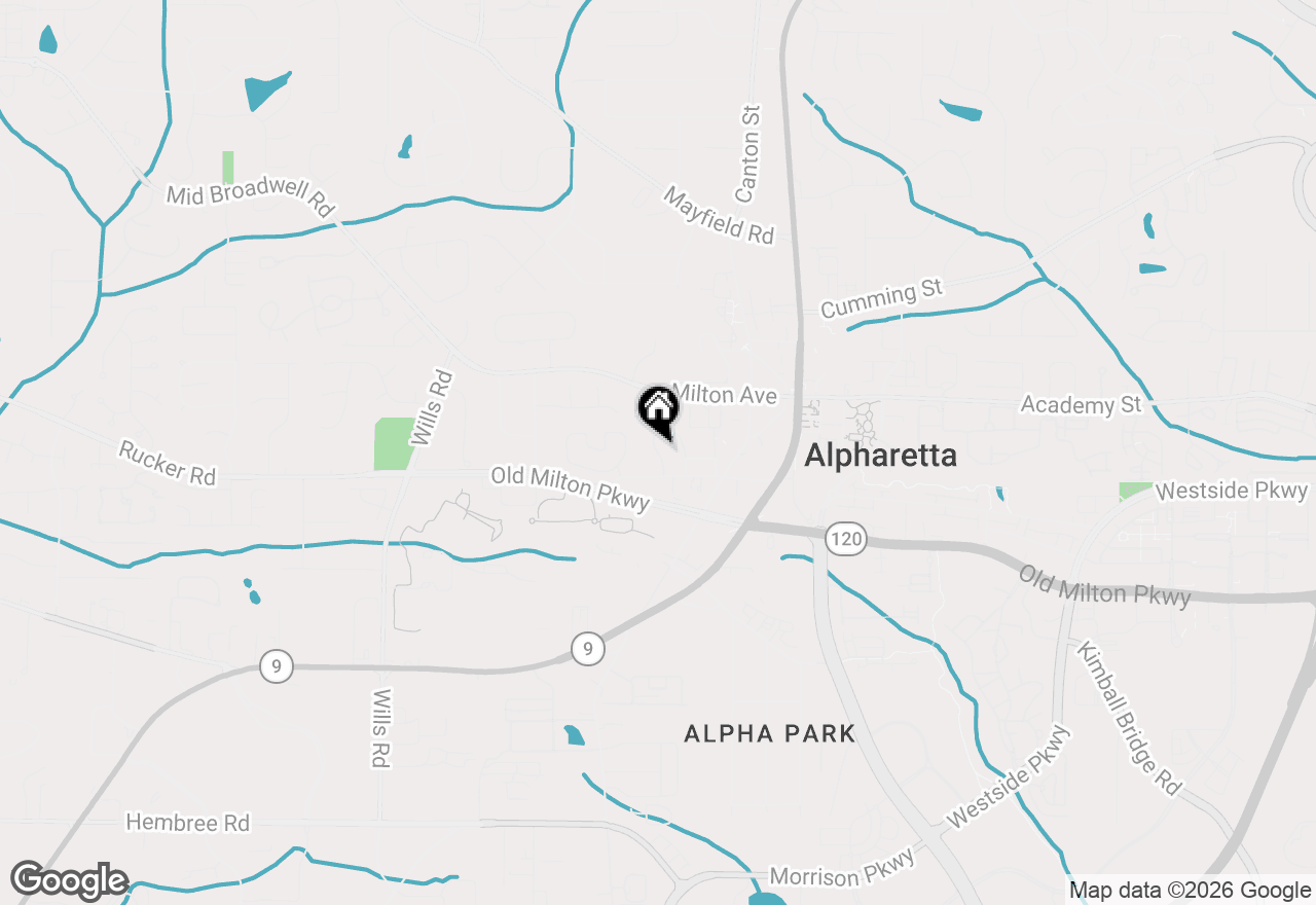 Map of 295 Marjean Way, Alpharetta, GA 30009