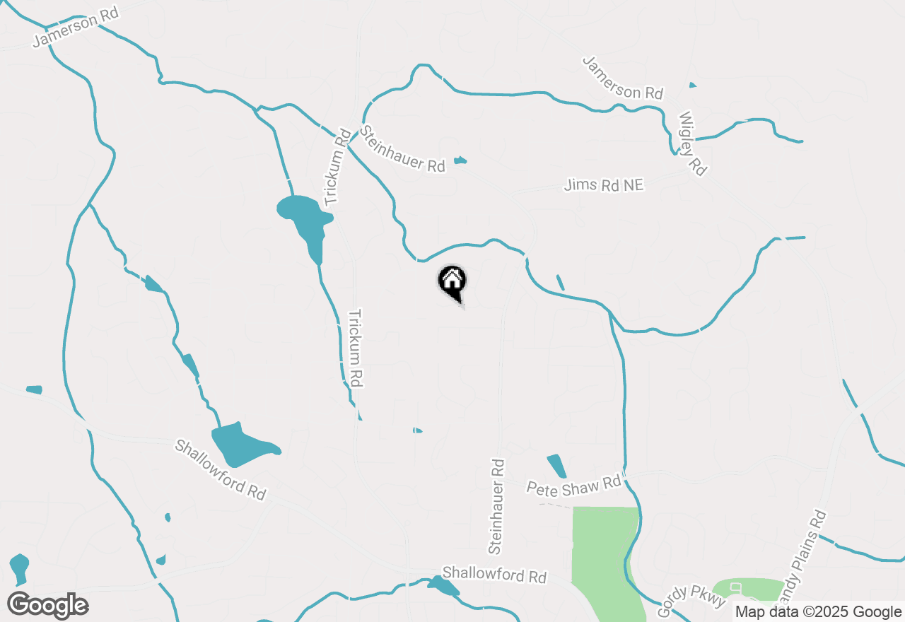 Map of 2610 Chadwick Road, Marietta, GA 30066