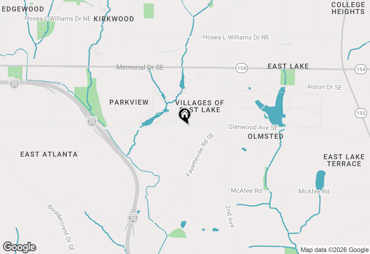 Map of (Address confidential), Atlanta, Georgia 30316