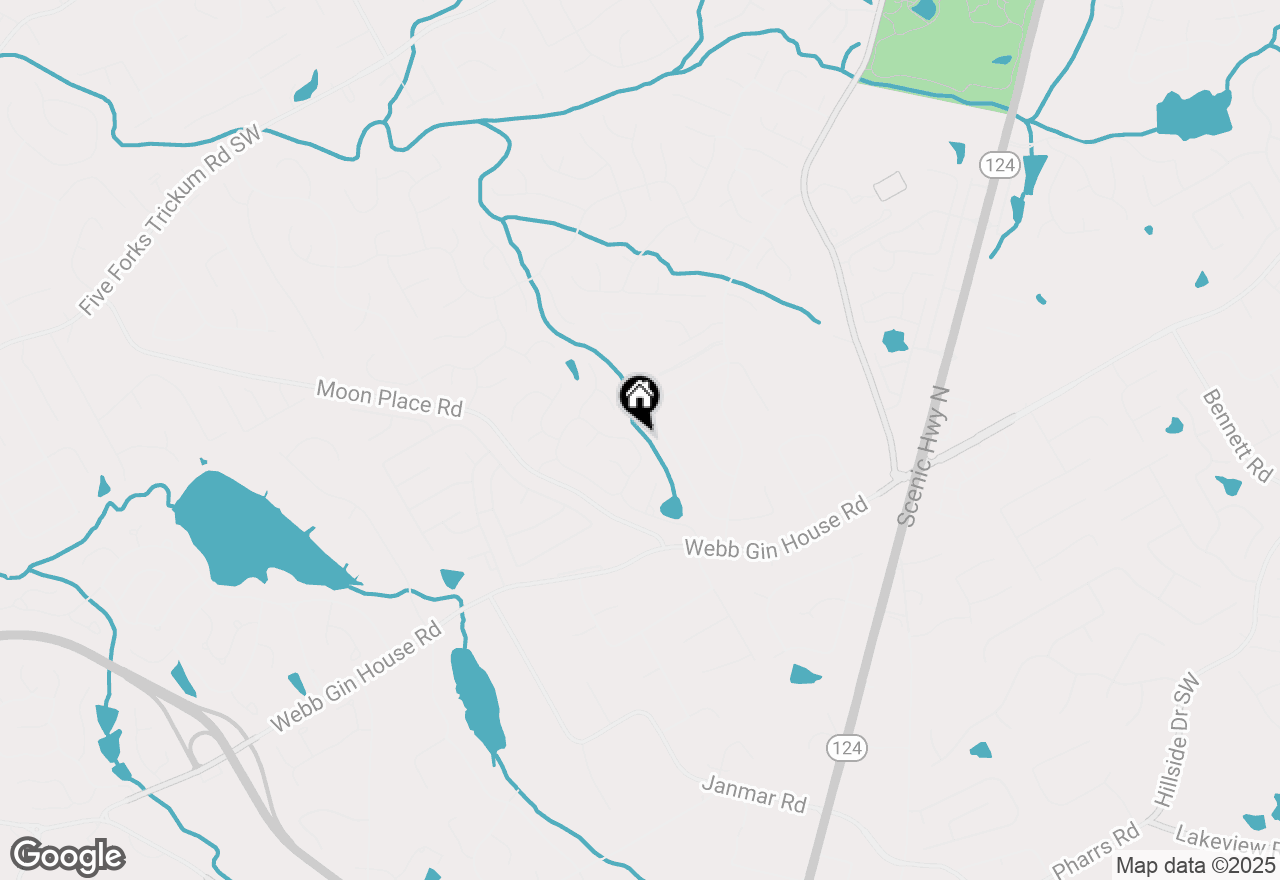 Map of 2080 Milfield Circle, Snellville, GA 30078