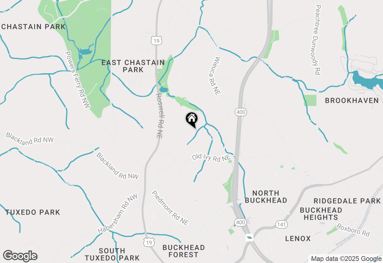 Map of 3894 Land O Lakes Drive Ne, Atlanta, GA 30342