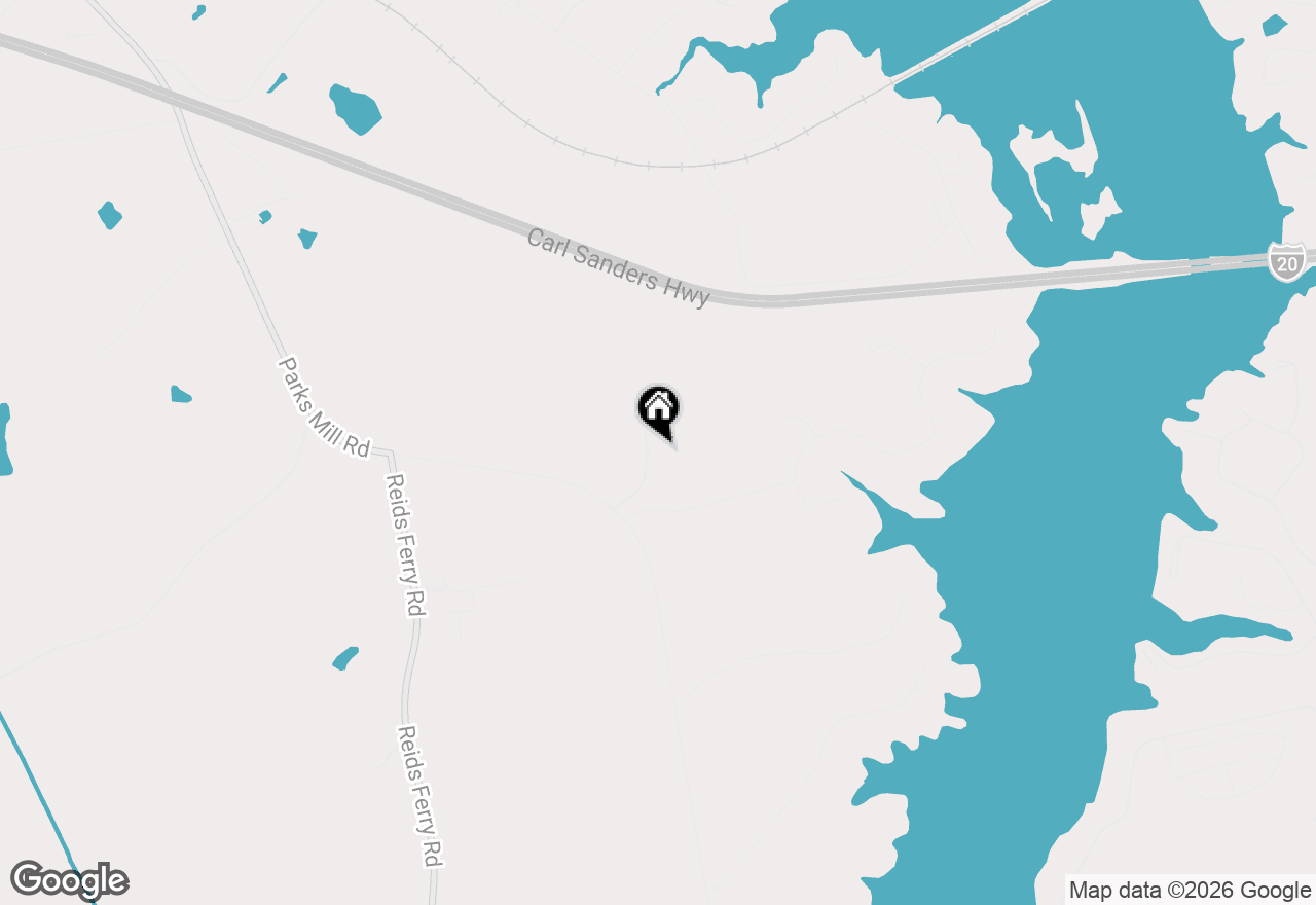 Map of 1081 Parks Mill Lane, Buckhead, GA 30625
