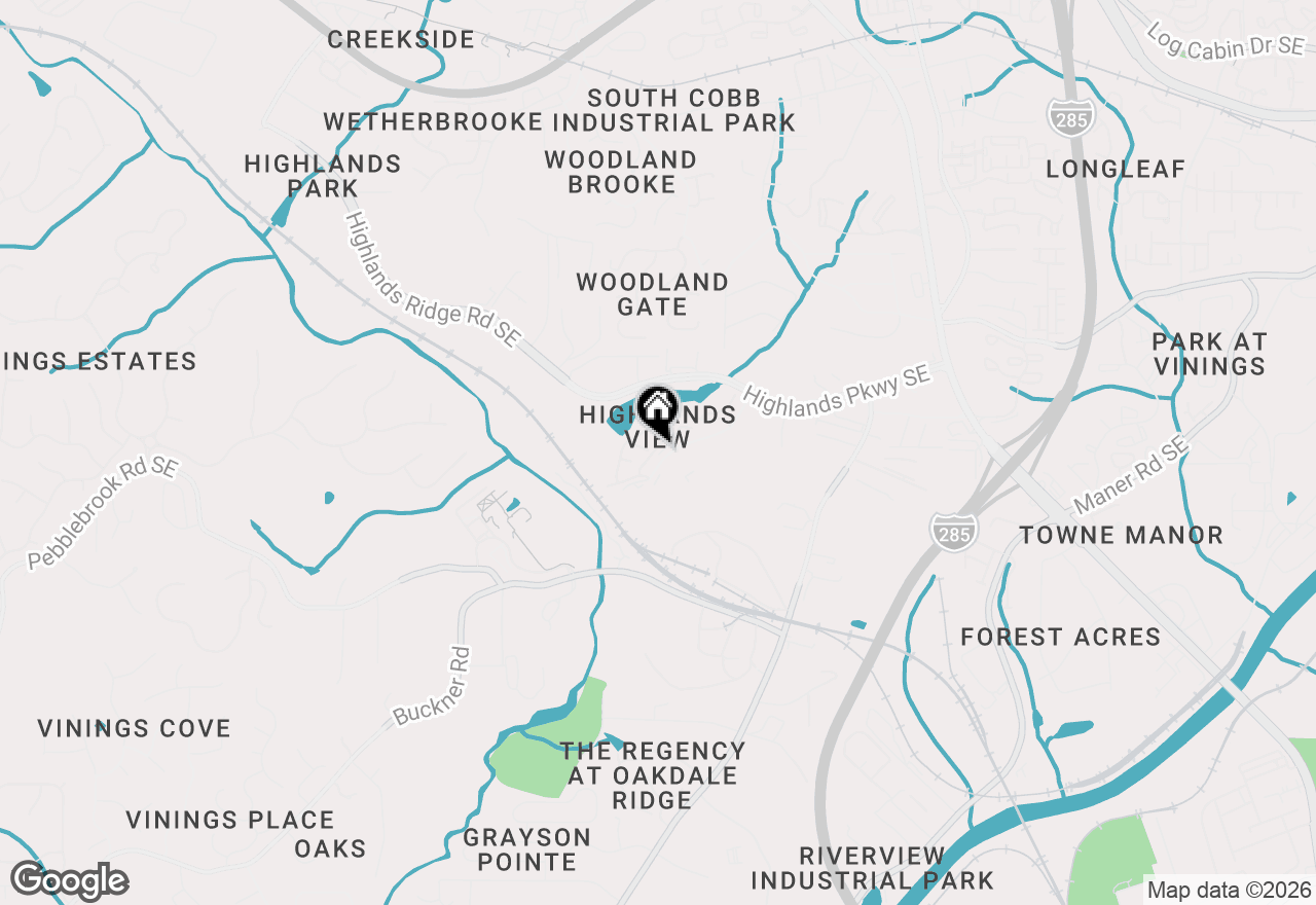 Map of 438 Tioram Lane Se, Smyrna, GA 30082